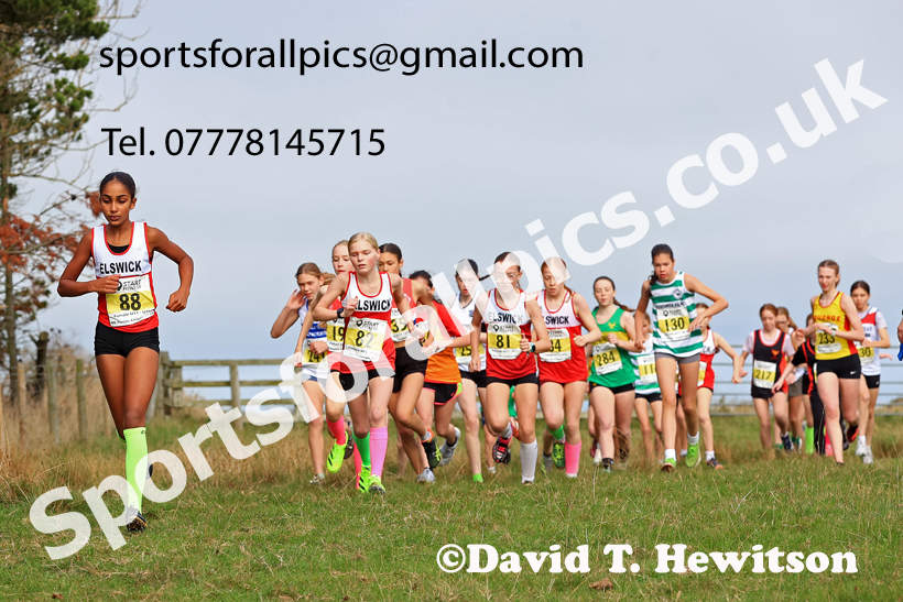 Girls Under-13s 2025 Start Fitness NEHL, Druridge Bay, Northumberland. Photo: David T. Hewitson/Sports for All Pics